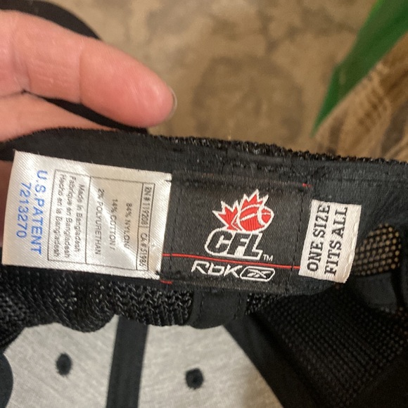 CFL RbK Saskatchewan roughriders ball cap - Picture 4 of 4